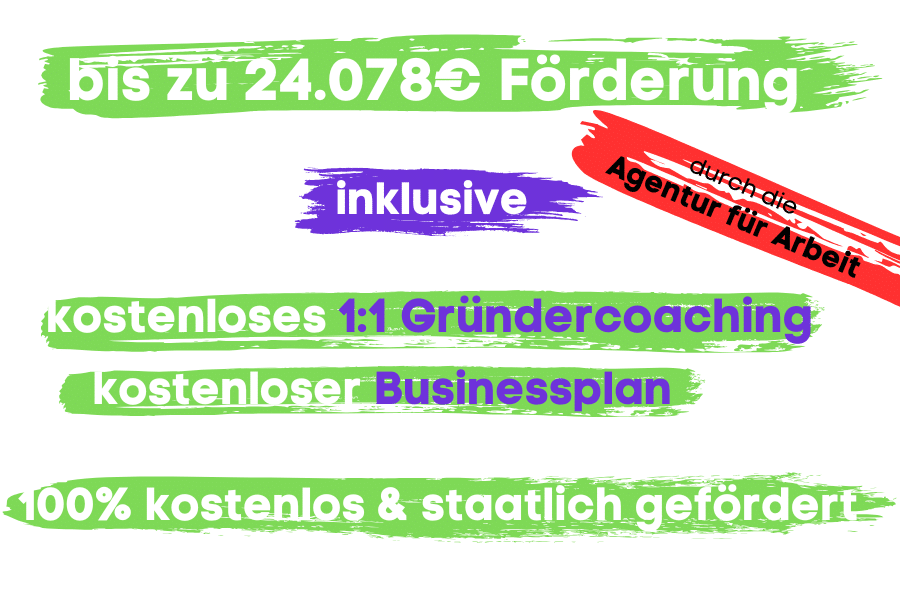 Lila Lions - Gründungszuschuss und Gründungsberatung kostenfrei beantragen